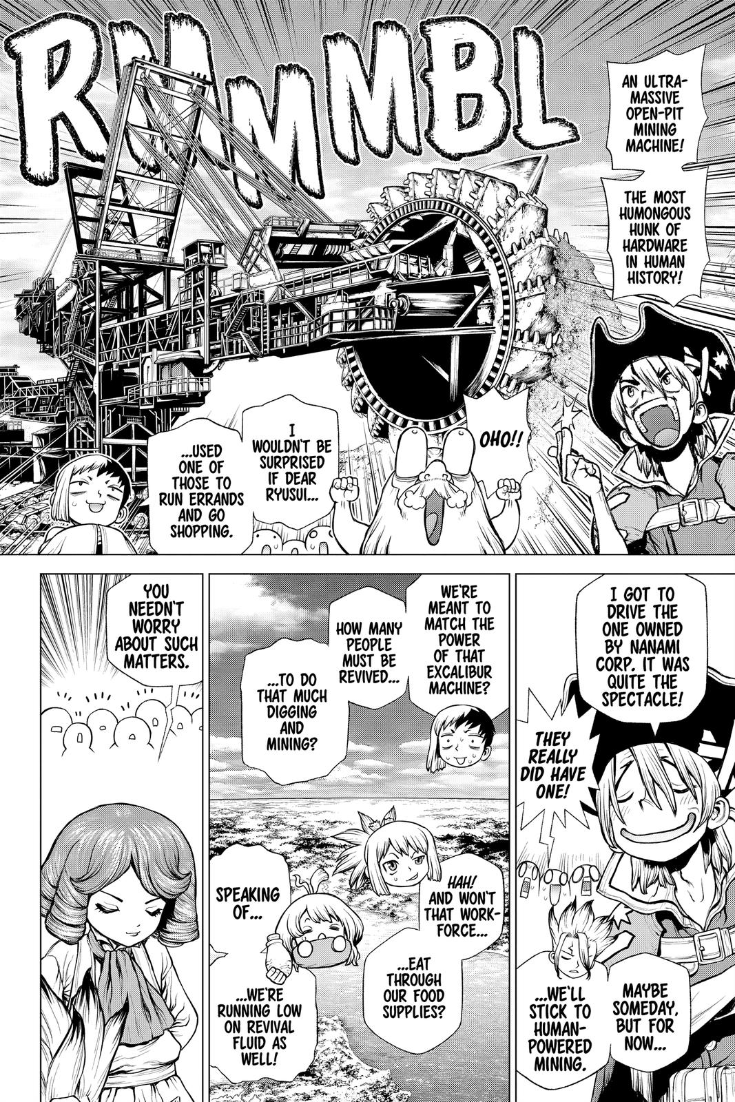 Read Dr. STONE Manga Online