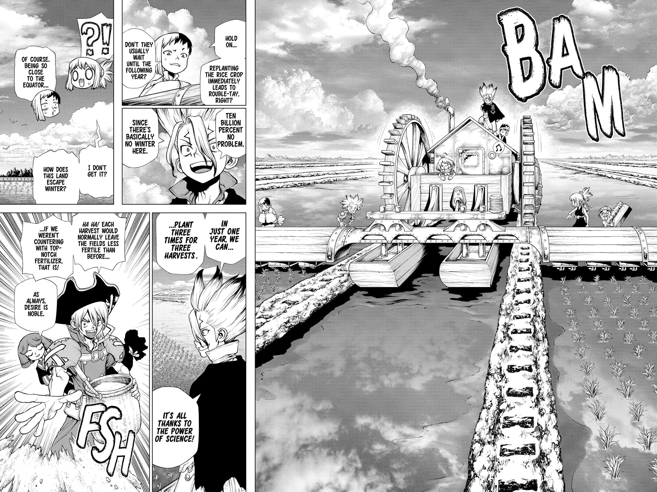 Read Dr. STONE Manga Online