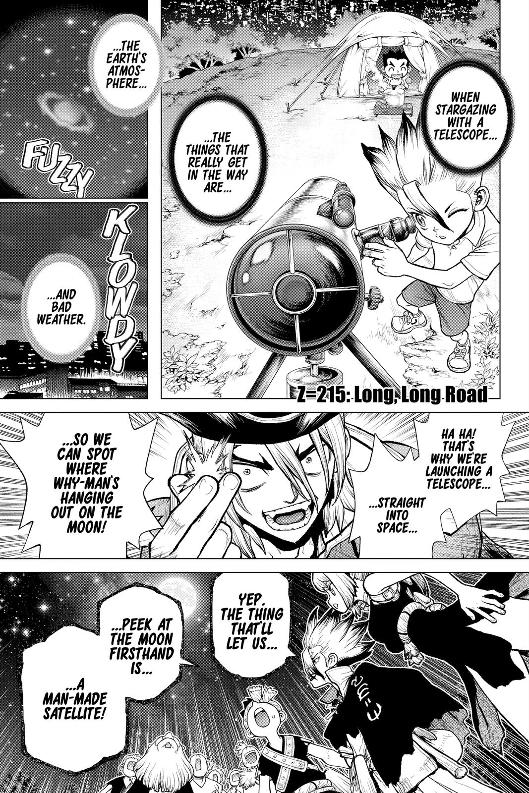 Read Dr. STONE Manga Online