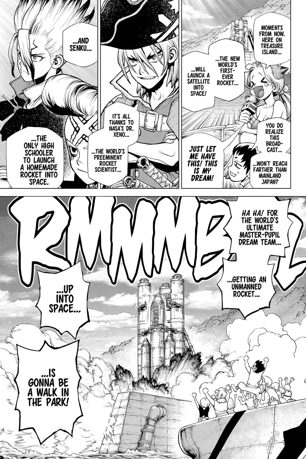 Read Dr. STONE Manga Online