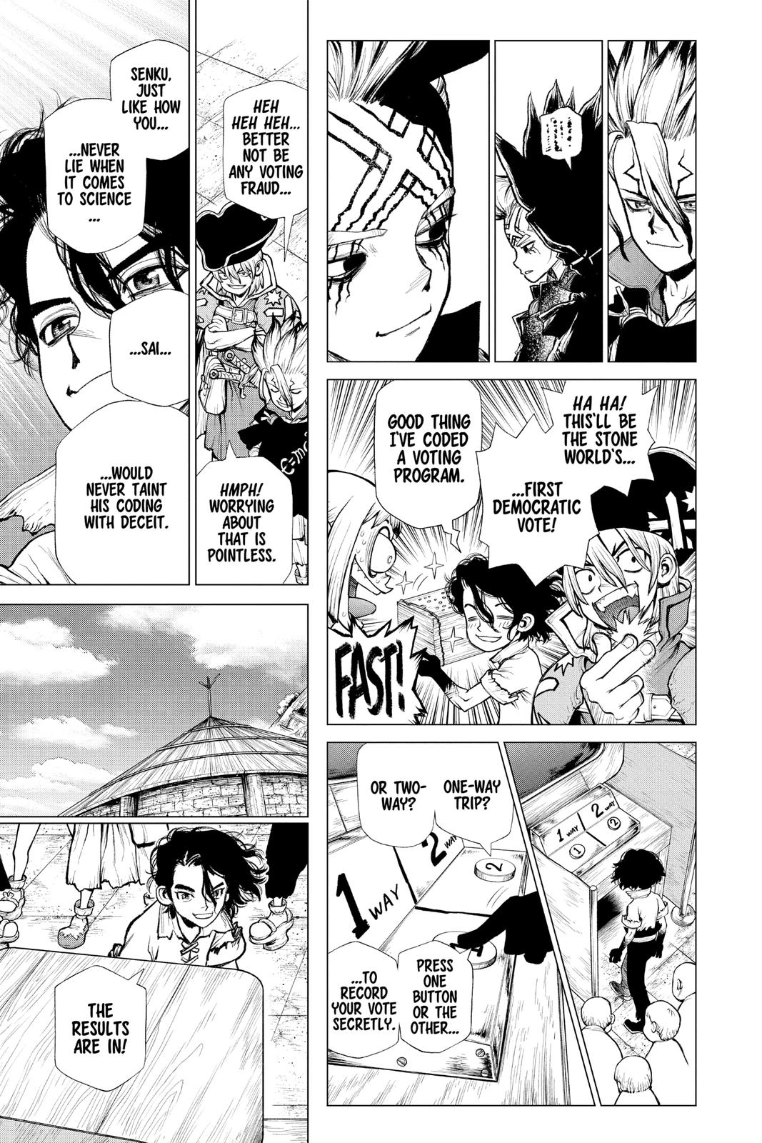 Read Dr. STONE Manga Online