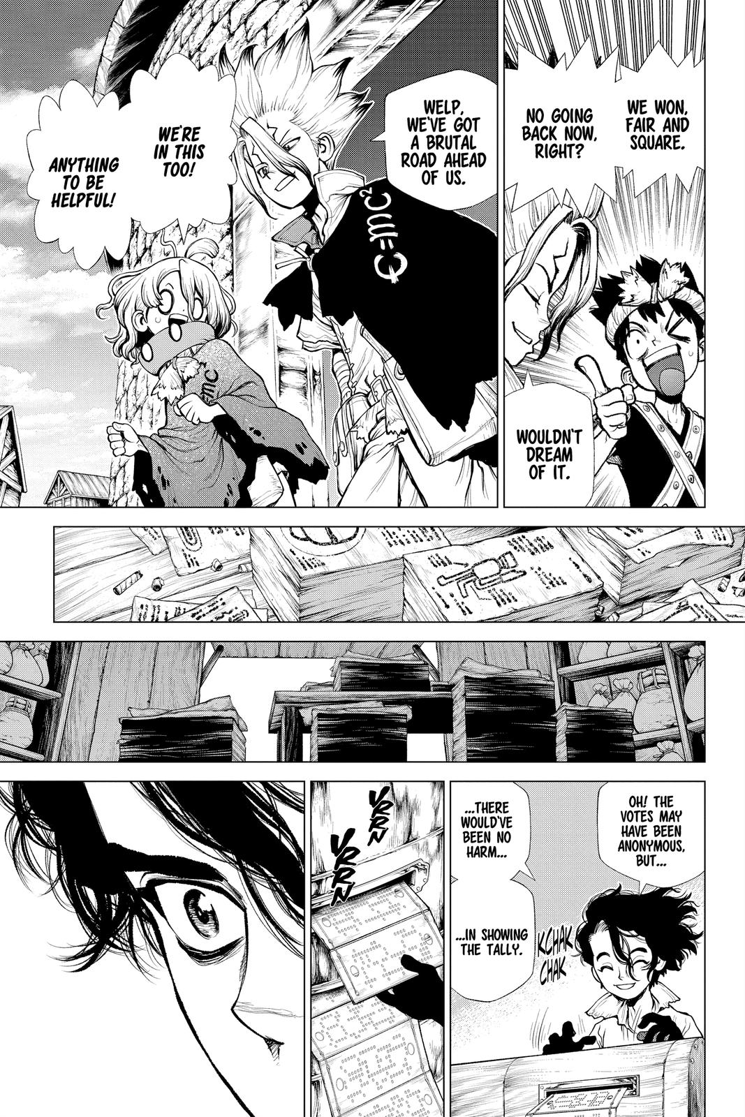 Read Dr. STONE Manga Online