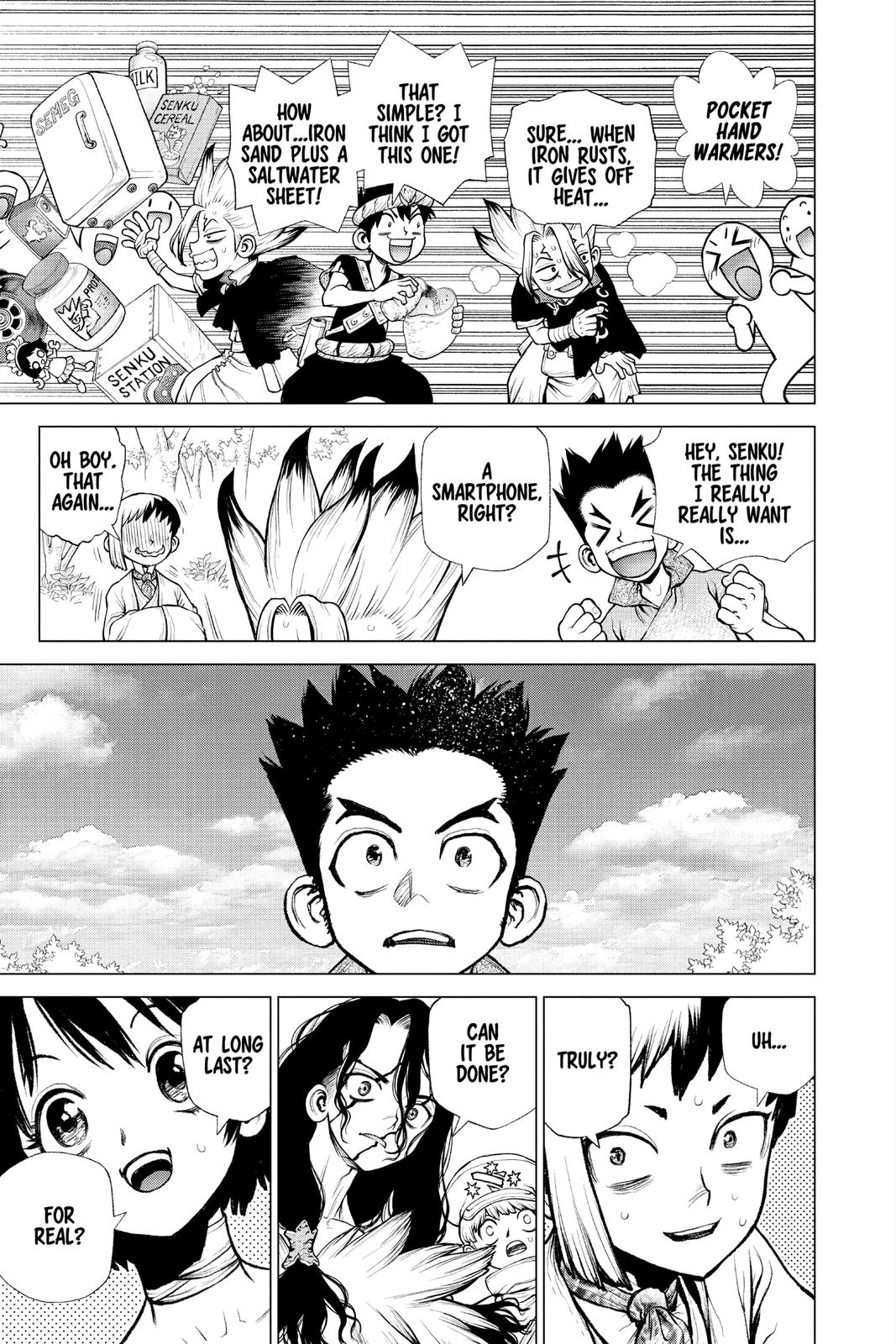 Read Dr. STONE Manga Online