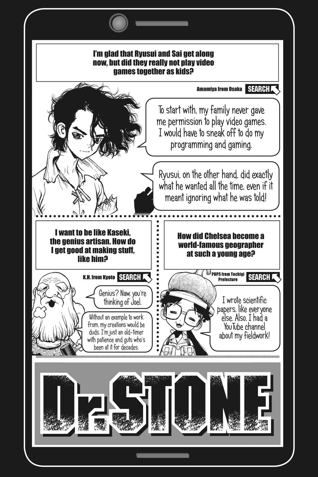 Read Dr. STONE Manga Online