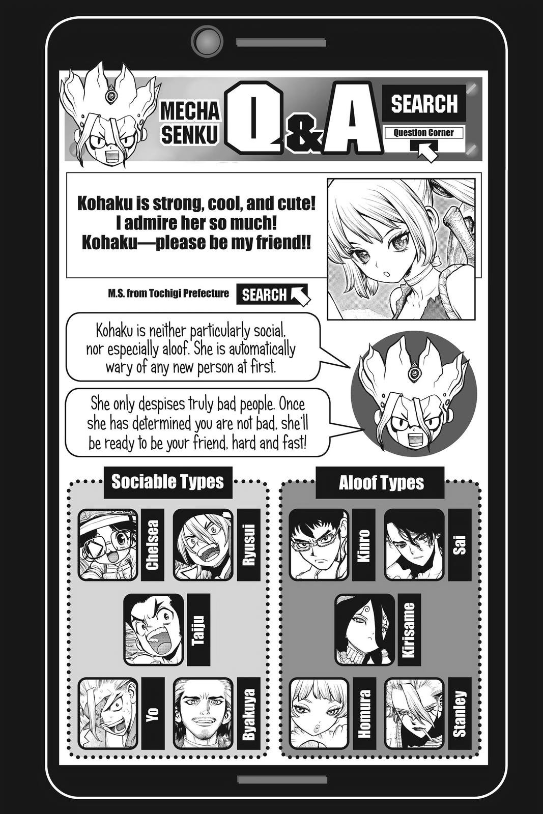 Read Dr. STONE Manga Online