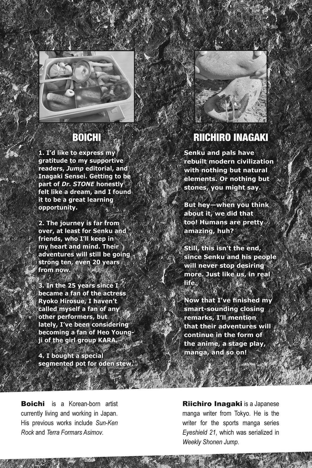 Read Dr. STONE Manga Online