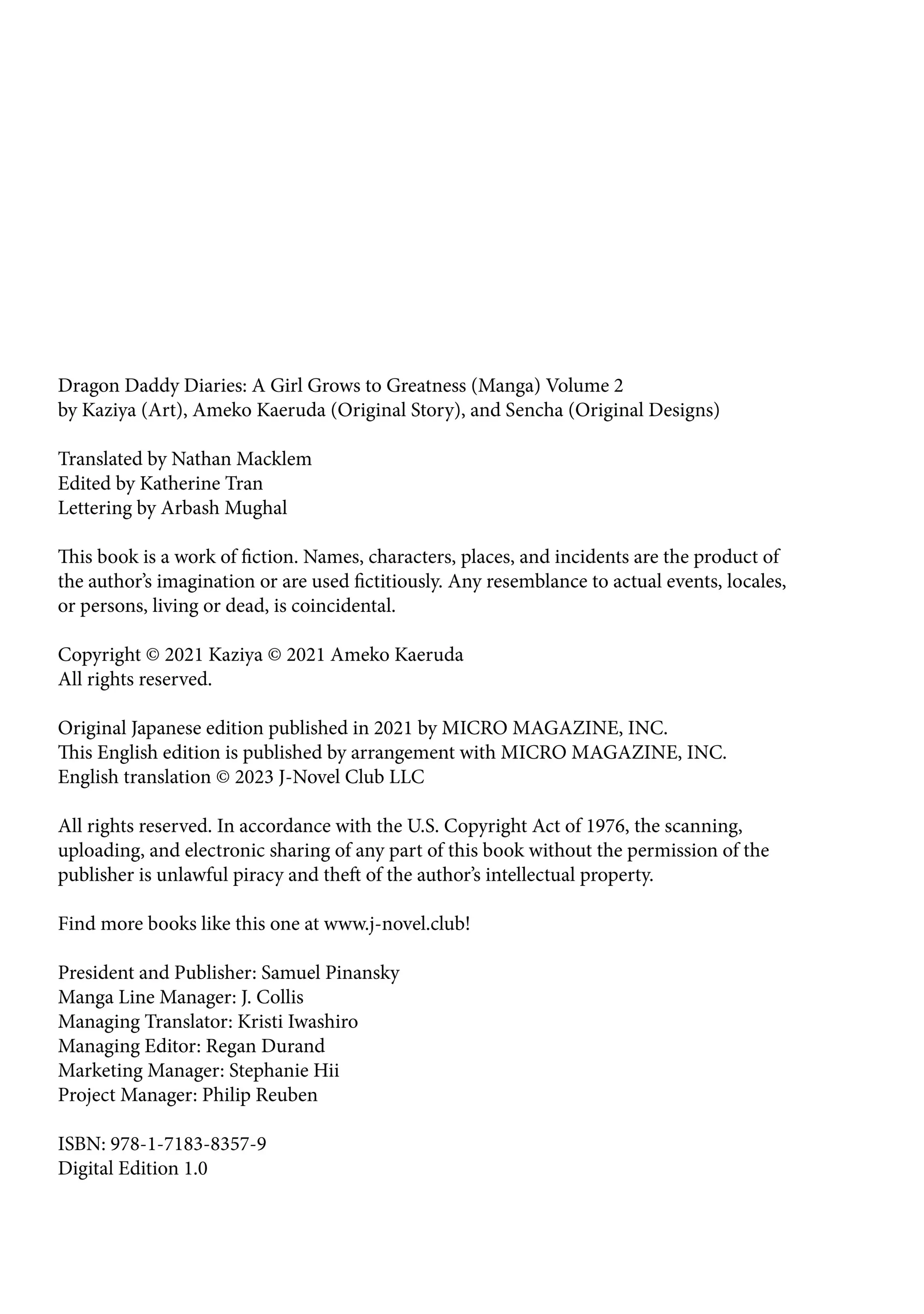 Read Dragon Daddy Diaries A Girl Grows to Greatness Manga Online