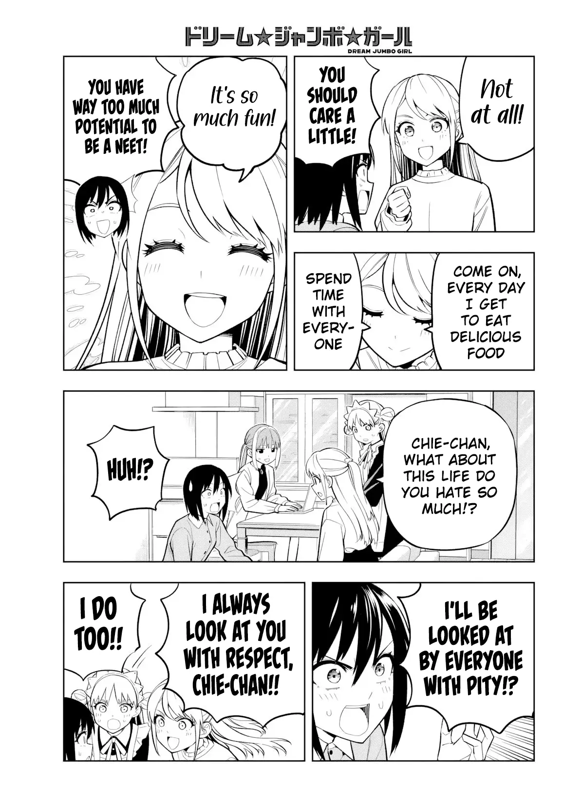 Read Dream Jumbo Girl Manga Online