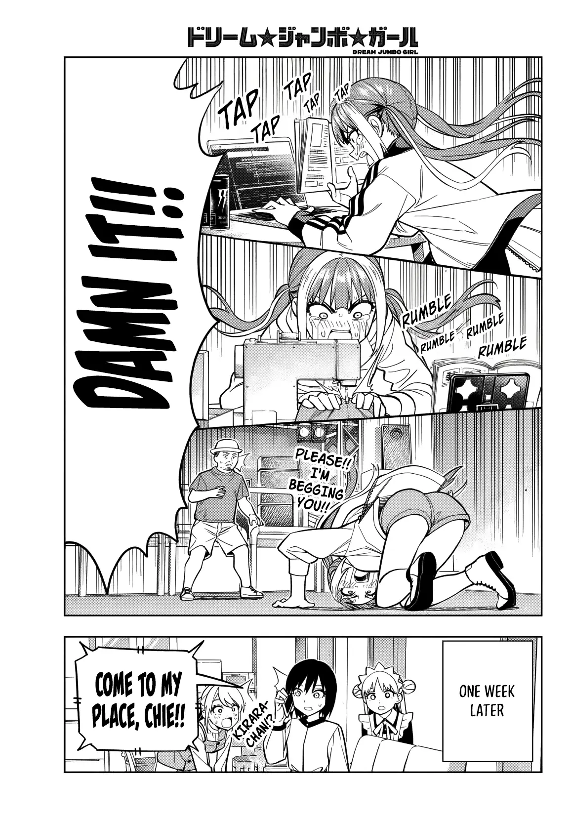 Read Dream Jumbo Girl Manga Online