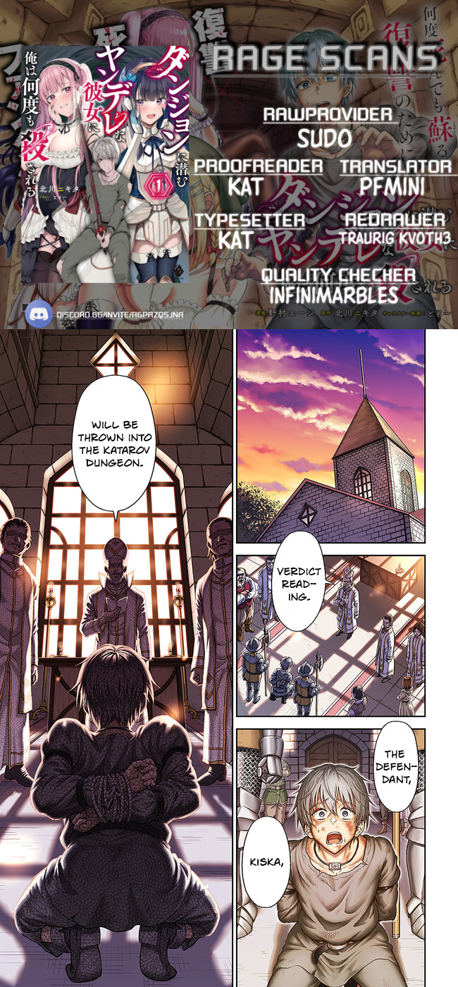 Read Dungeon ni Hisomu Yandere na Kanojo ni Ore wa Nando mo Korosareru Manga Online