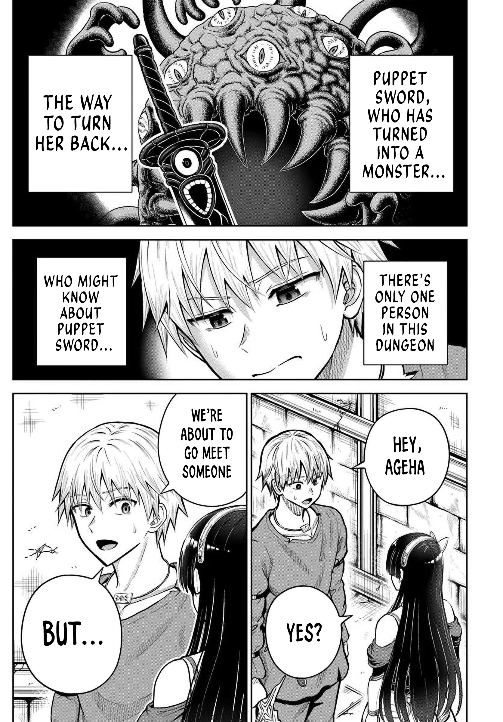 Read Dungeon ni Hisomu Yandere na Kanojo ni Ore wa Nando mo Korosareru Manga Online