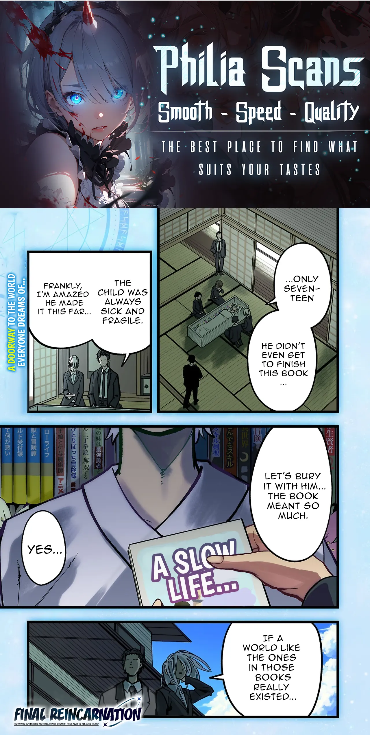 Read Final Tensei Hazure Skill wo Hikitsuzukeru Ore to Kaku Isekai Saikyou no Nakama-tachi Manga Online