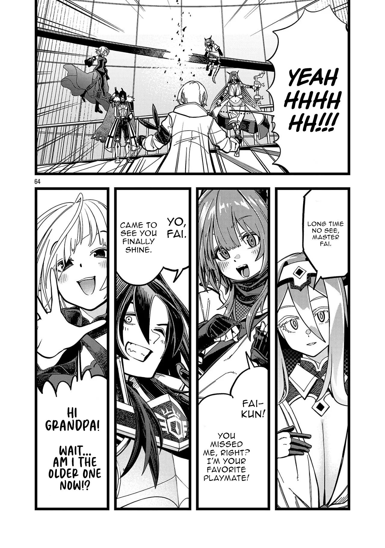 Read Final Tensei Hazure Skill wo Hikitsuzukeru Ore to Kaku Isekai Saikyou no Nakama-tachi Manga Online