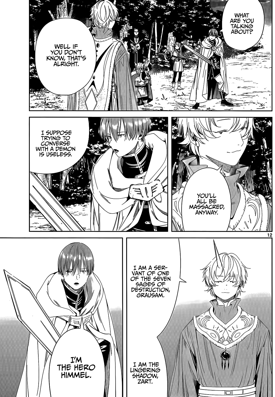 Read Frieren Beyond Journey's End Manga Online