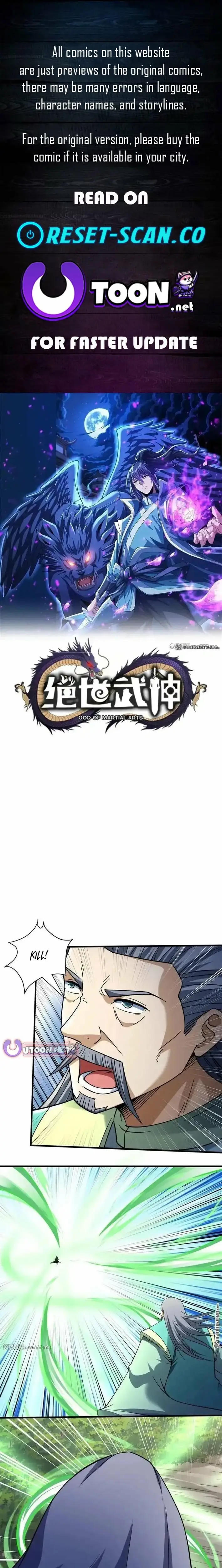 Read God of Martial Arts Manga Online