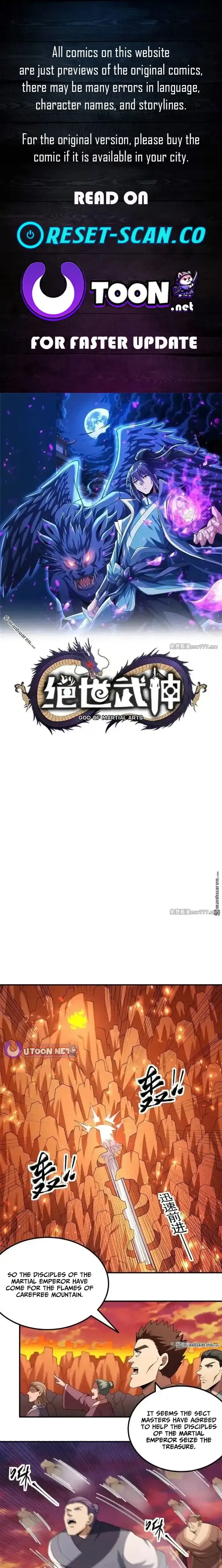 Read God of Martial Arts Manga Online