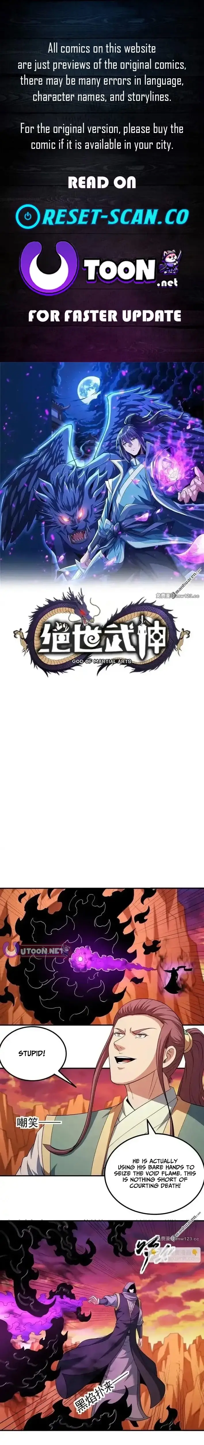 Read God of Martial Arts Manga Online