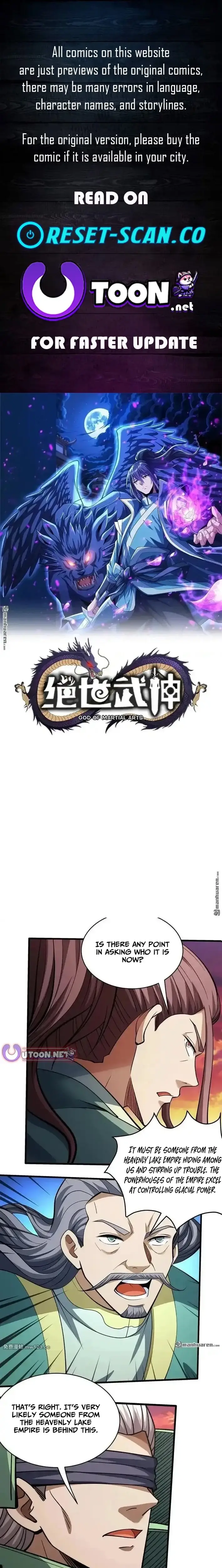 Read God of Martial Arts Manga Online