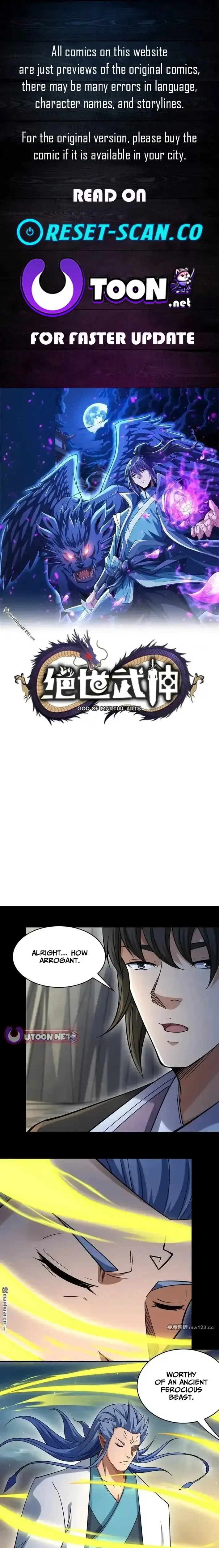 Read God of Martial Arts Manga Online