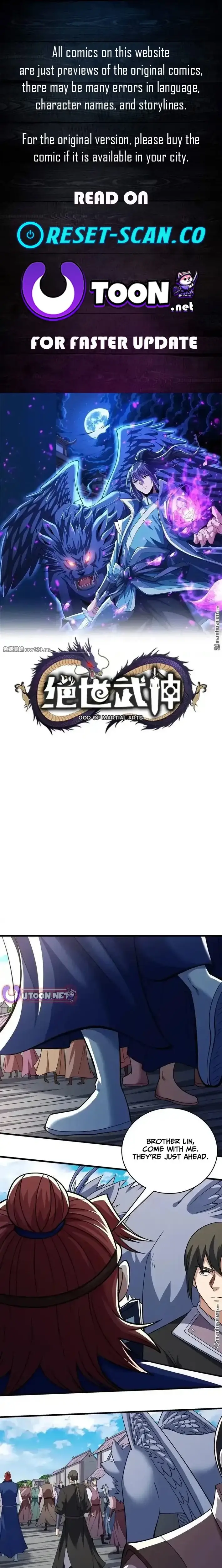 Read God of Martial Arts Manga Online