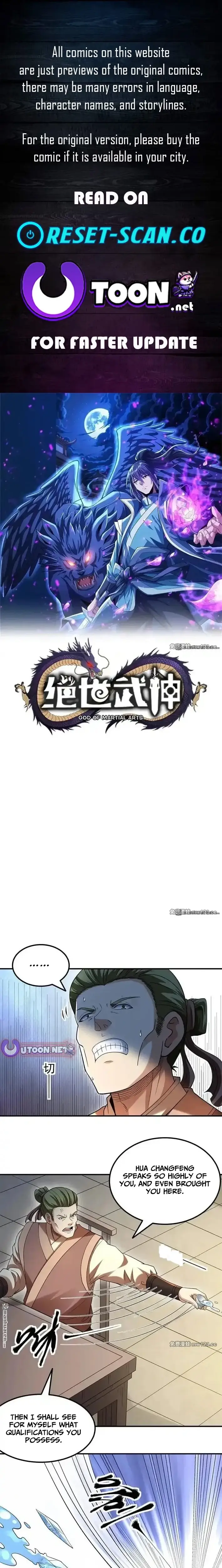 Read God of Martial Arts Manga Online