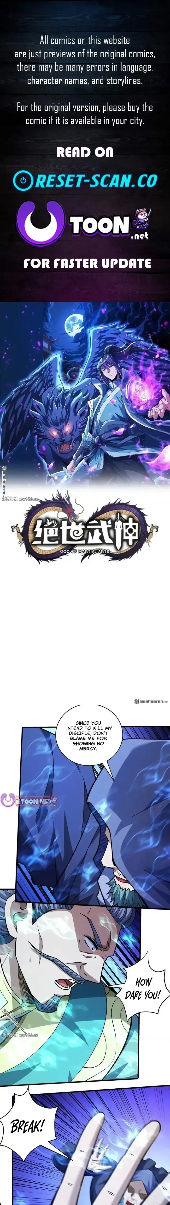 Read God of Martial Arts Manga Online