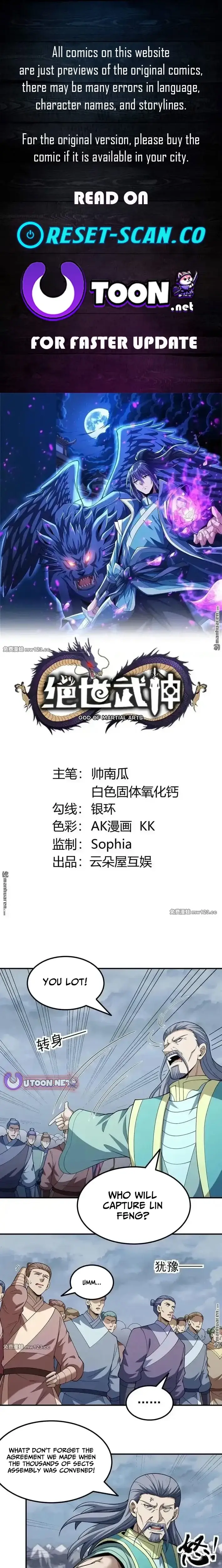 Read God of Martial Arts Manga Online