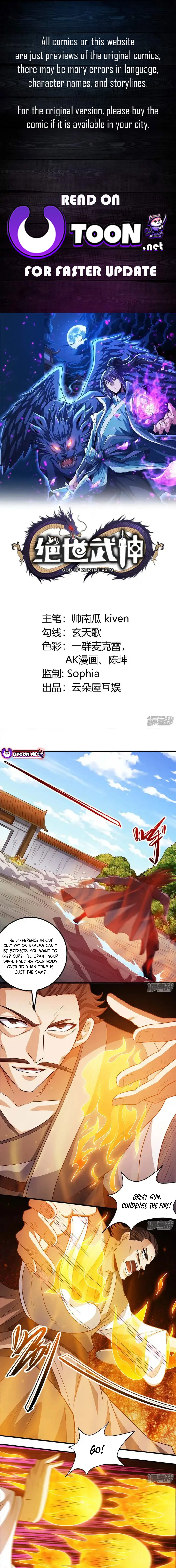Read God of Martial Arts Manga Online