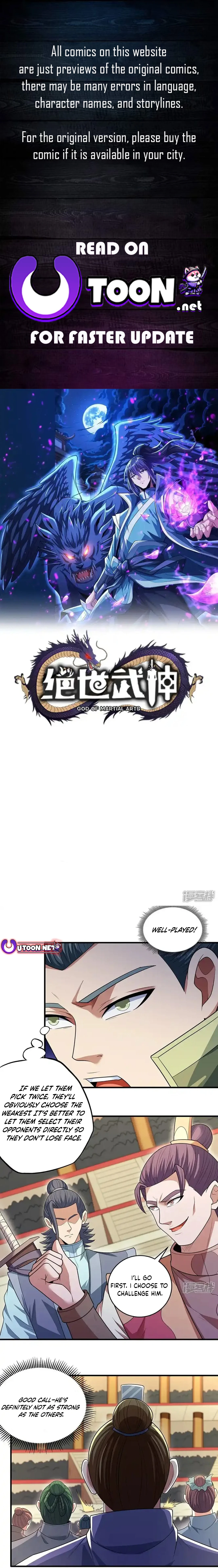 Read God of Martial Arts Manga Online