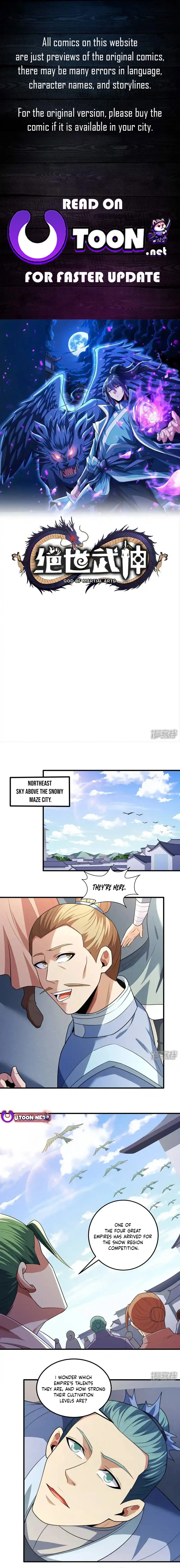 Read God of Martial Arts Manga Online