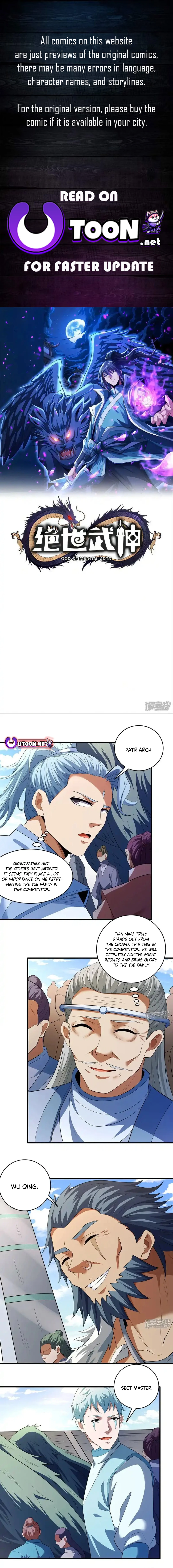 Read God of Martial Arts Manga Online