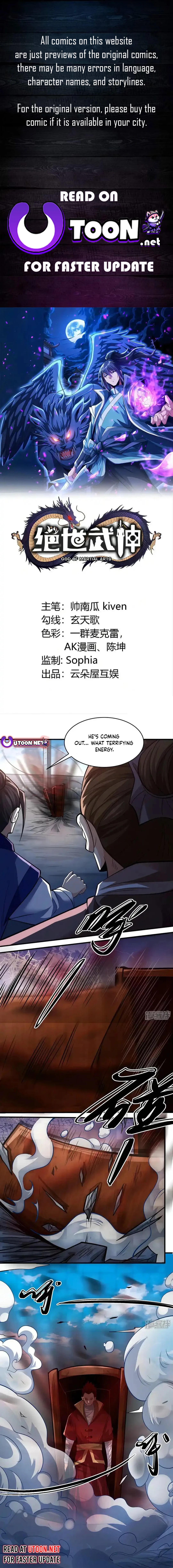 Read God of Martial Arts Manga Online