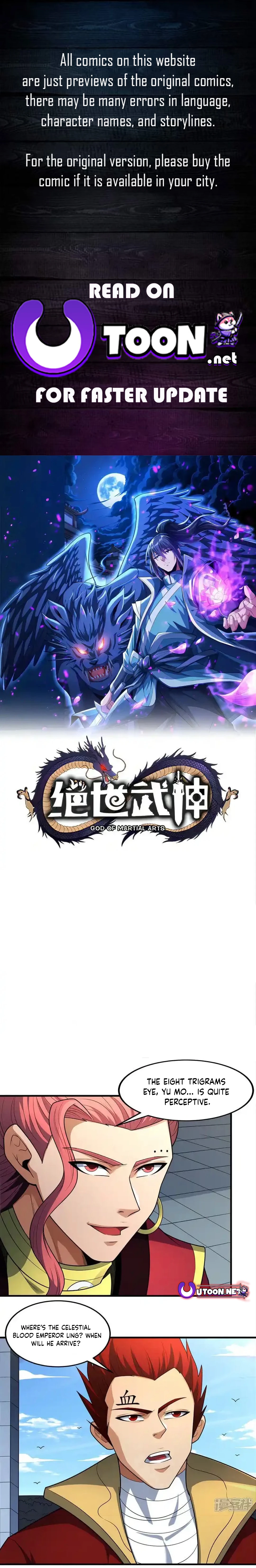 Read God of Martial Arts Manga Online