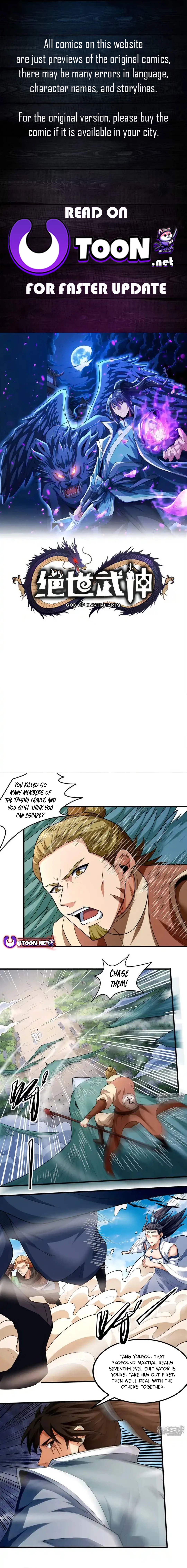 Read God of Martial Arts Manga Online