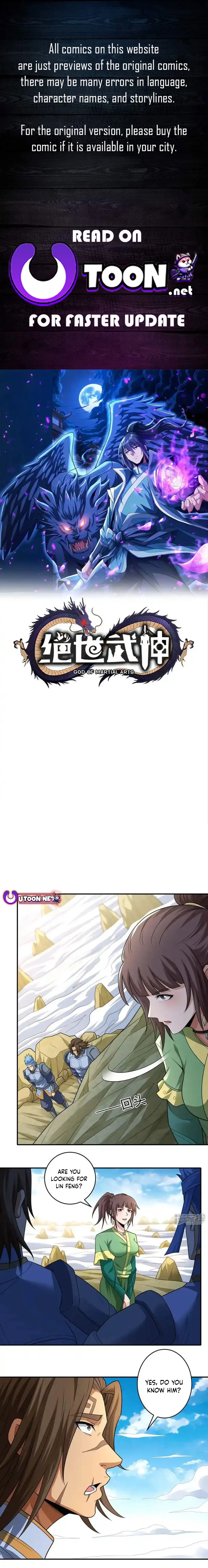 Read God of Martial Arts Manga Online