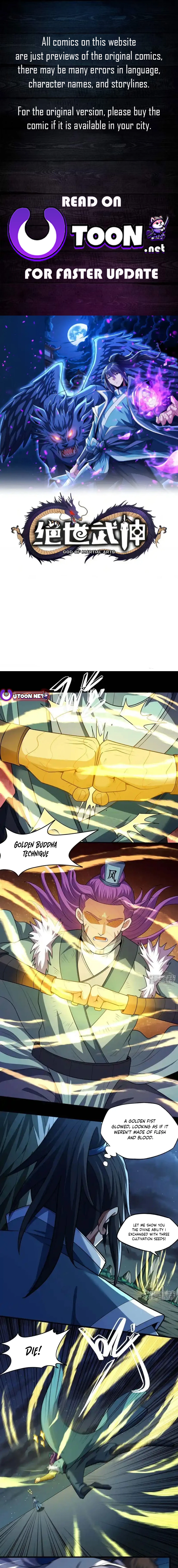 Read God of Martial Arts Manga Online