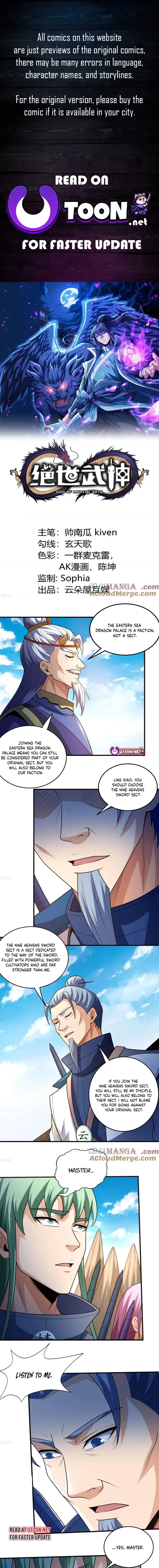 Read God of Martial Arts Manga Online