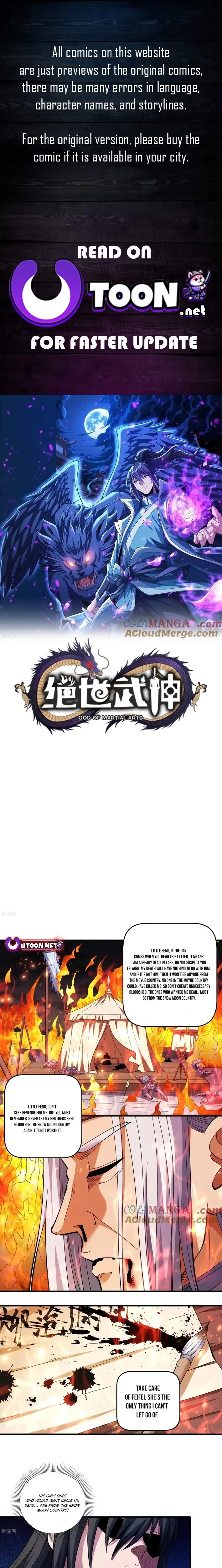 Read God of Martial Arts Manga Online