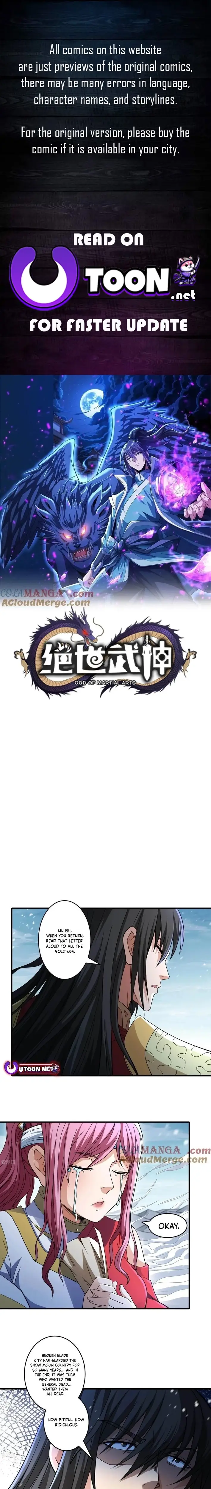 Read God of Martial Arts Manga Online