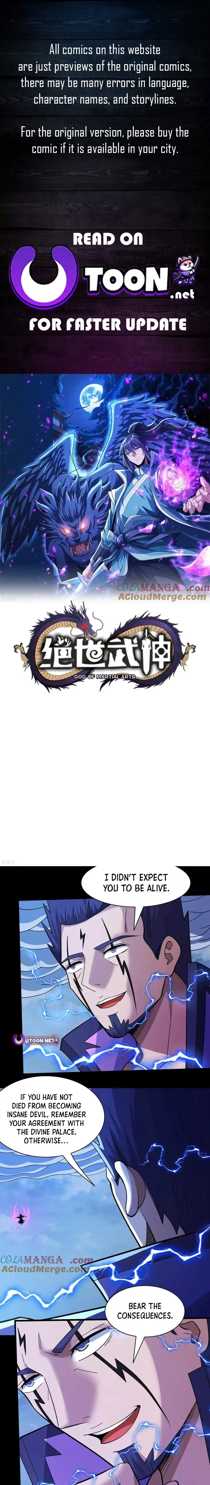 Read God of Martial Arts Manga Online