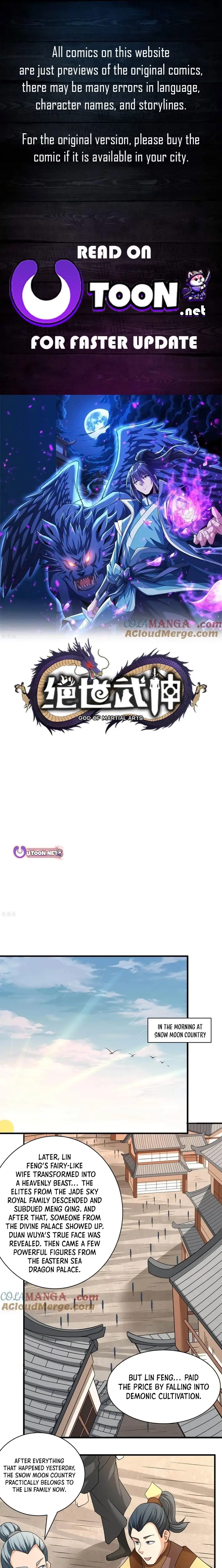 Read God of Martial Arts Manga Online
