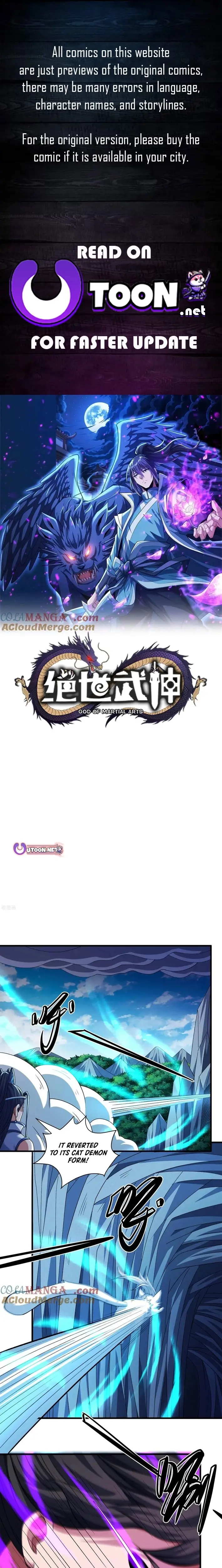 Read God of Martial Arts Manga Online