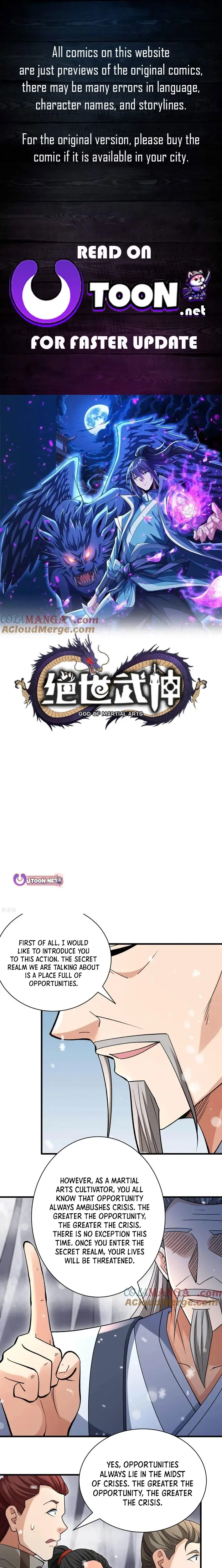 Read God of Martial Arts Manga Online