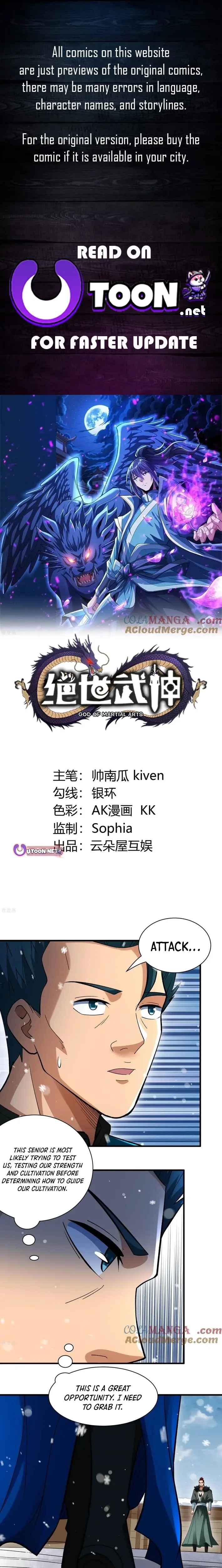 Read God of Martial Arts Manga Online