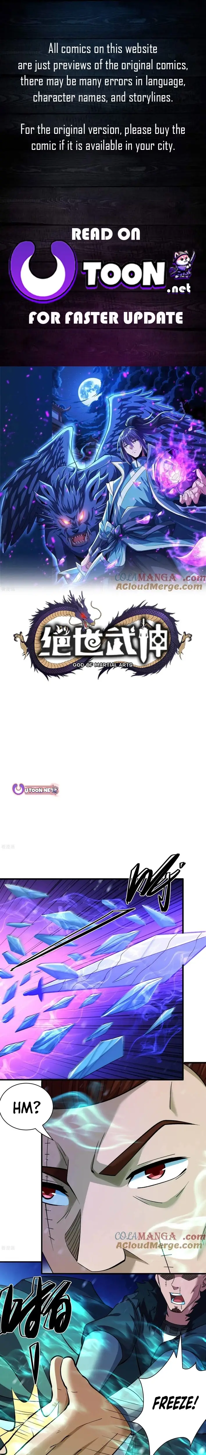 Read God of Martial Arts Manga Online