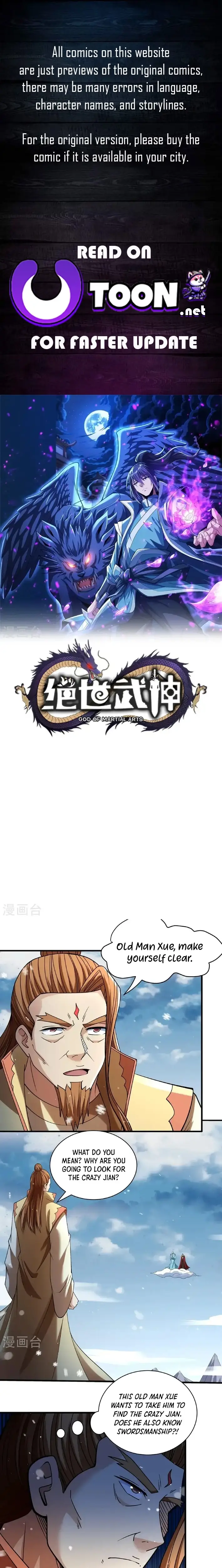 Read God of Martial Arts Manga Online