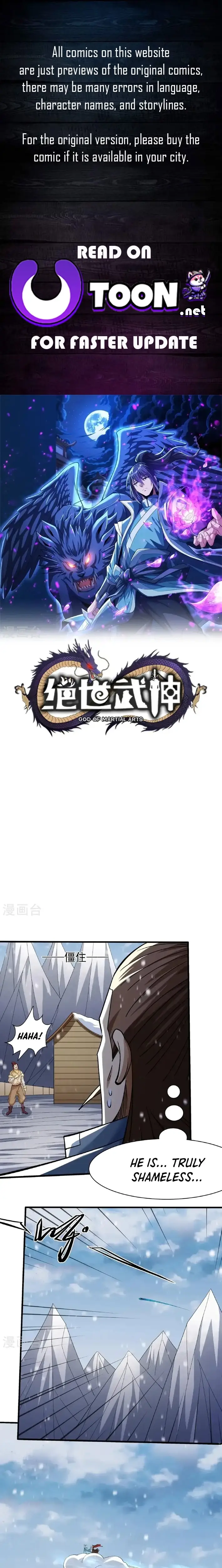 Read God of Martial Arts Manga Online