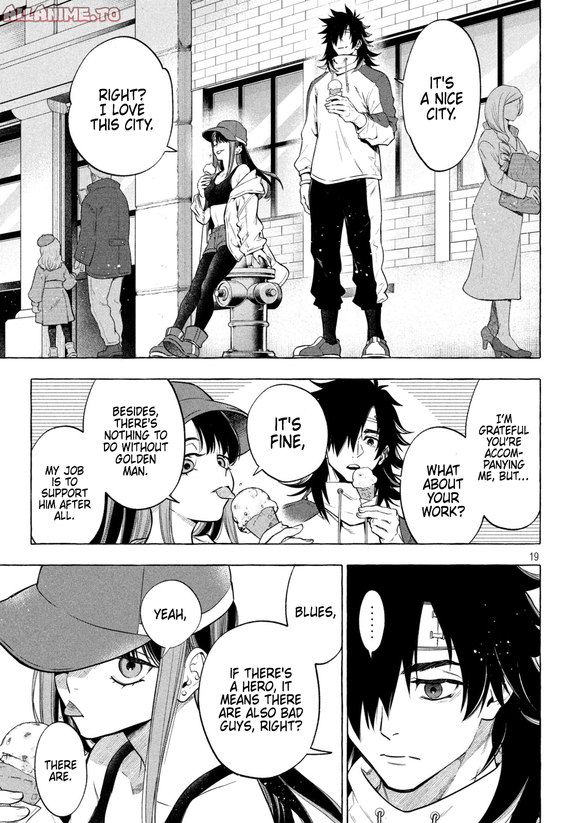 Read Golden Man Manga Online