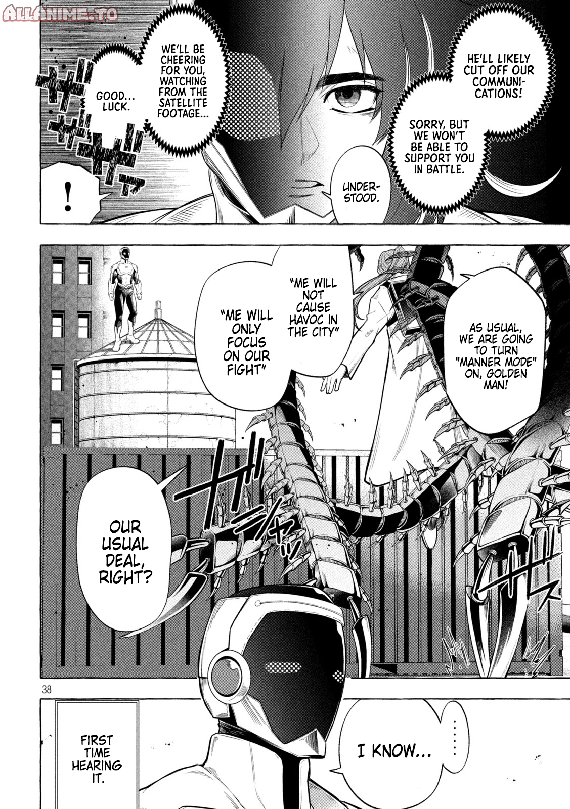 Read Golden Man Manga Online