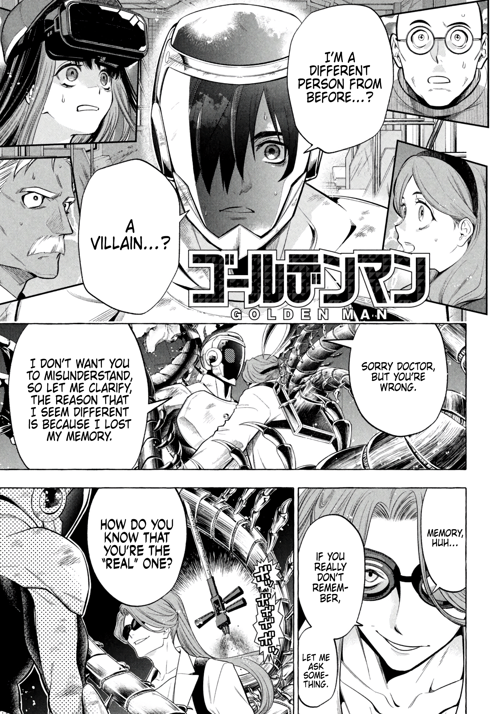 Read Golden Man Manga Online